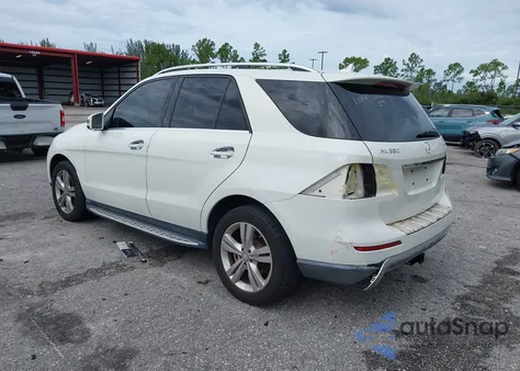 2013 Mercedes-Benz Ml 350 4Matic из США, поврежденный, VIN 4JGDA5HB1DA211169